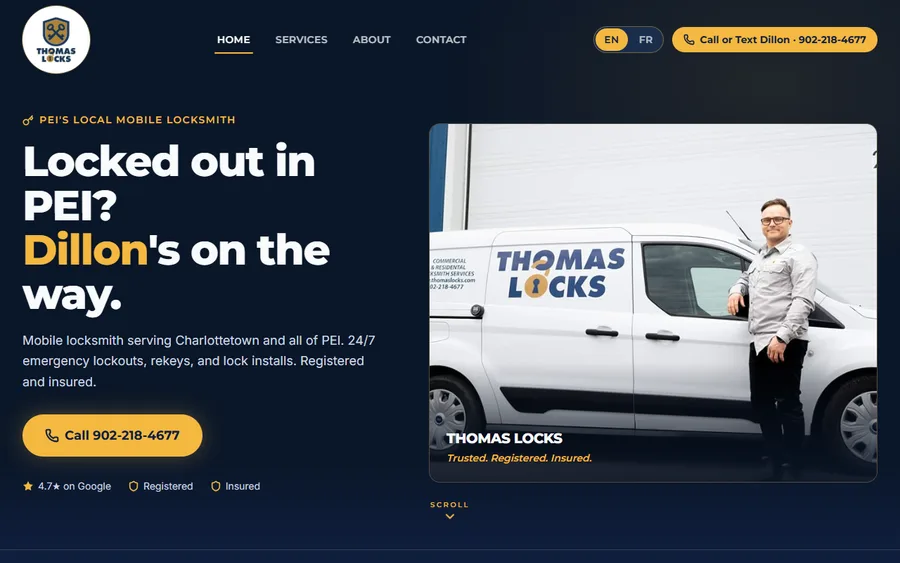 Thomas Locks home page