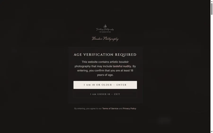 Touchless Photography home page