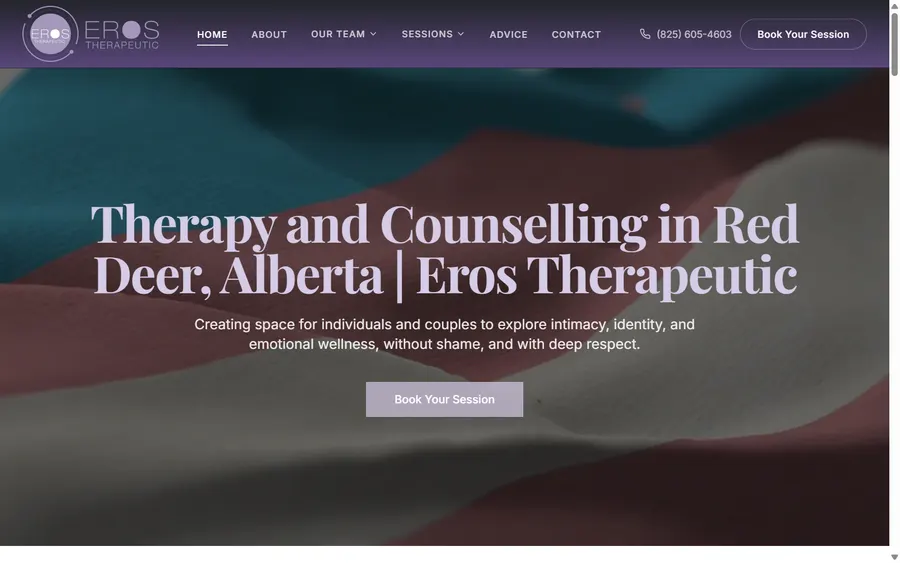 Eros Therapeutic website